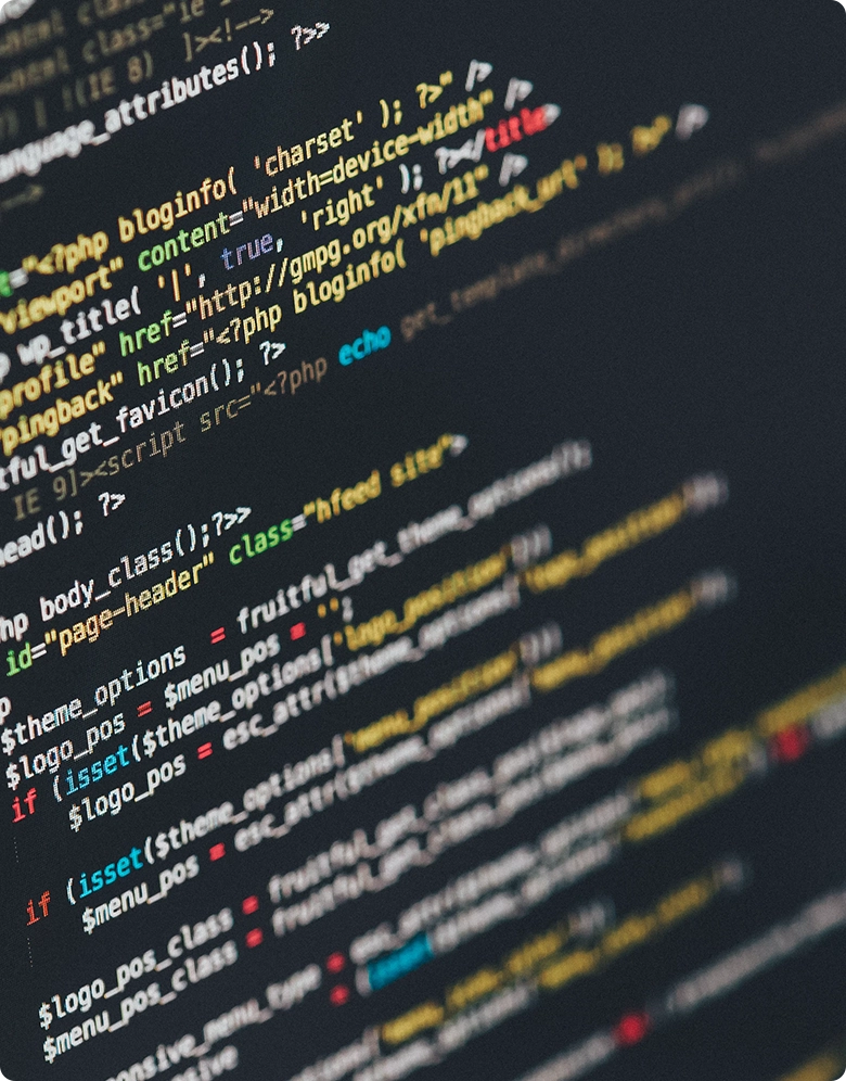 Creative abstract portrait used for the software engineering section